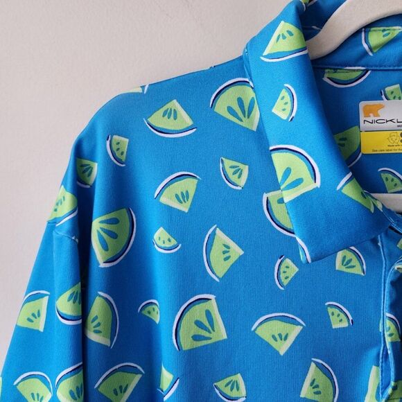 Jack Nicklaus Eco Choice Fruit Wedge Golf Shirt size XL Mens - Picture 2 of 7